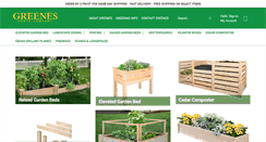 Desktop Screenshot of greenesfence.com